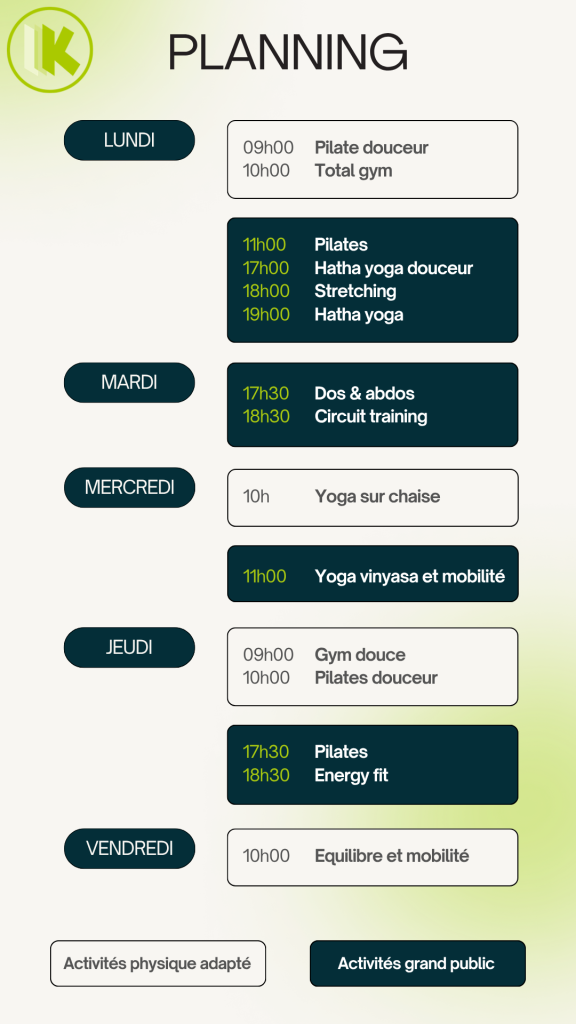 Pilates, yoga, sport, santé